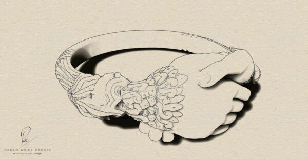 Alinzas romanas dibujo 1 www.pabloarielcanete.com