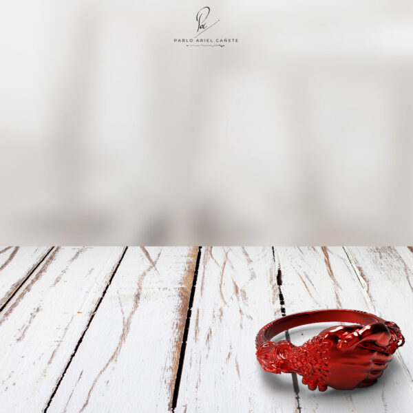 escena alianza romana oro rojo18k www.pabloarielcanete.com