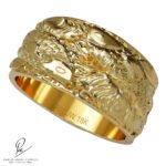 Alianza Pez Koi de la Coleccion koi en Oro Amarillo 18k Ying y Yang www.pabloarielcanete.com