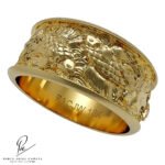 Alianza Pez Koi en Oro Amarillo Macizo 18k Coleccion Koi www.pabloarielcanete.com