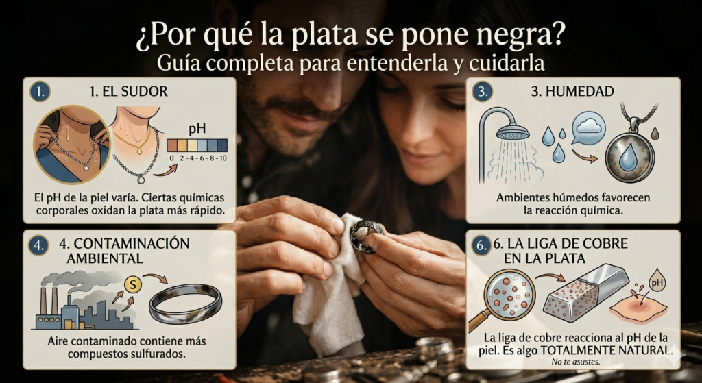 porque la plata se pone negra www.pabloarielcanete.com