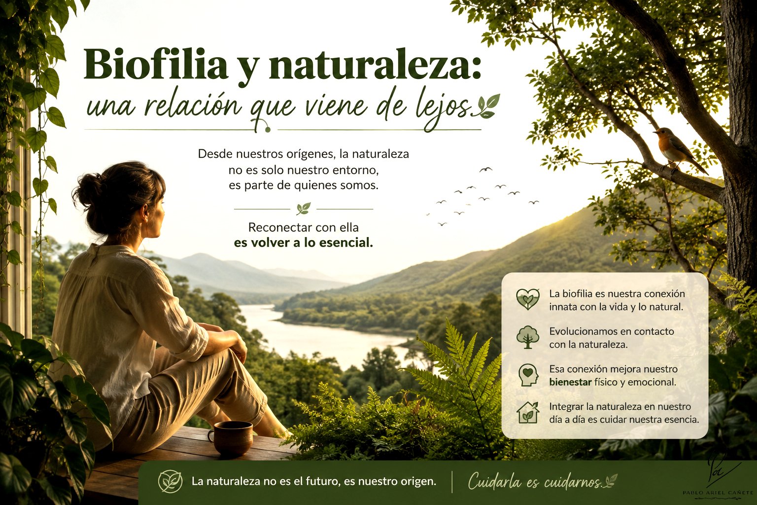 Biofilia y naturaleza una relación que viene de lejos Biofilia y naturaleza: una relación que viene de lejos www.pabloarielcanete.com
