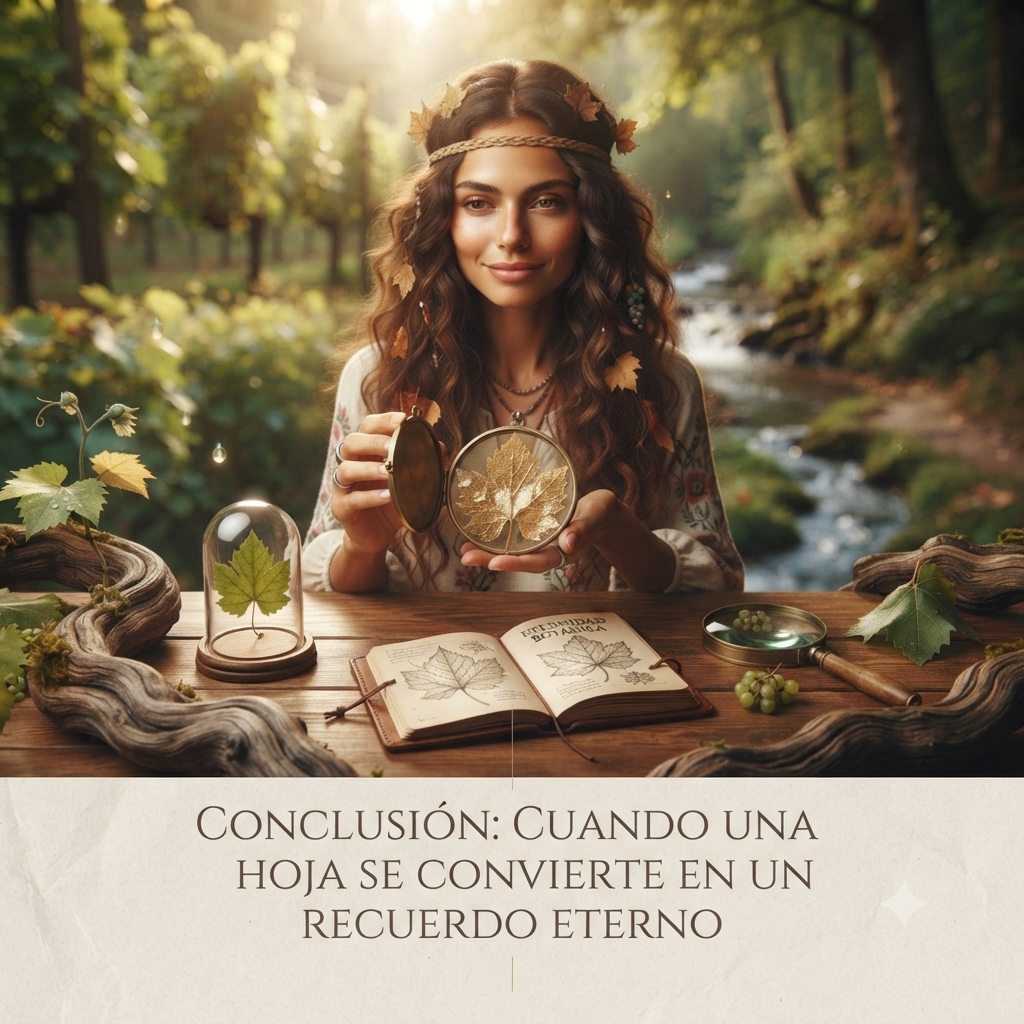 Conclusión cuando una hoja se convierte en un recuerdo eterno Conclusión: cuando una hoja se convierte en un recuerdo eterno www.pabloarielcanete.com