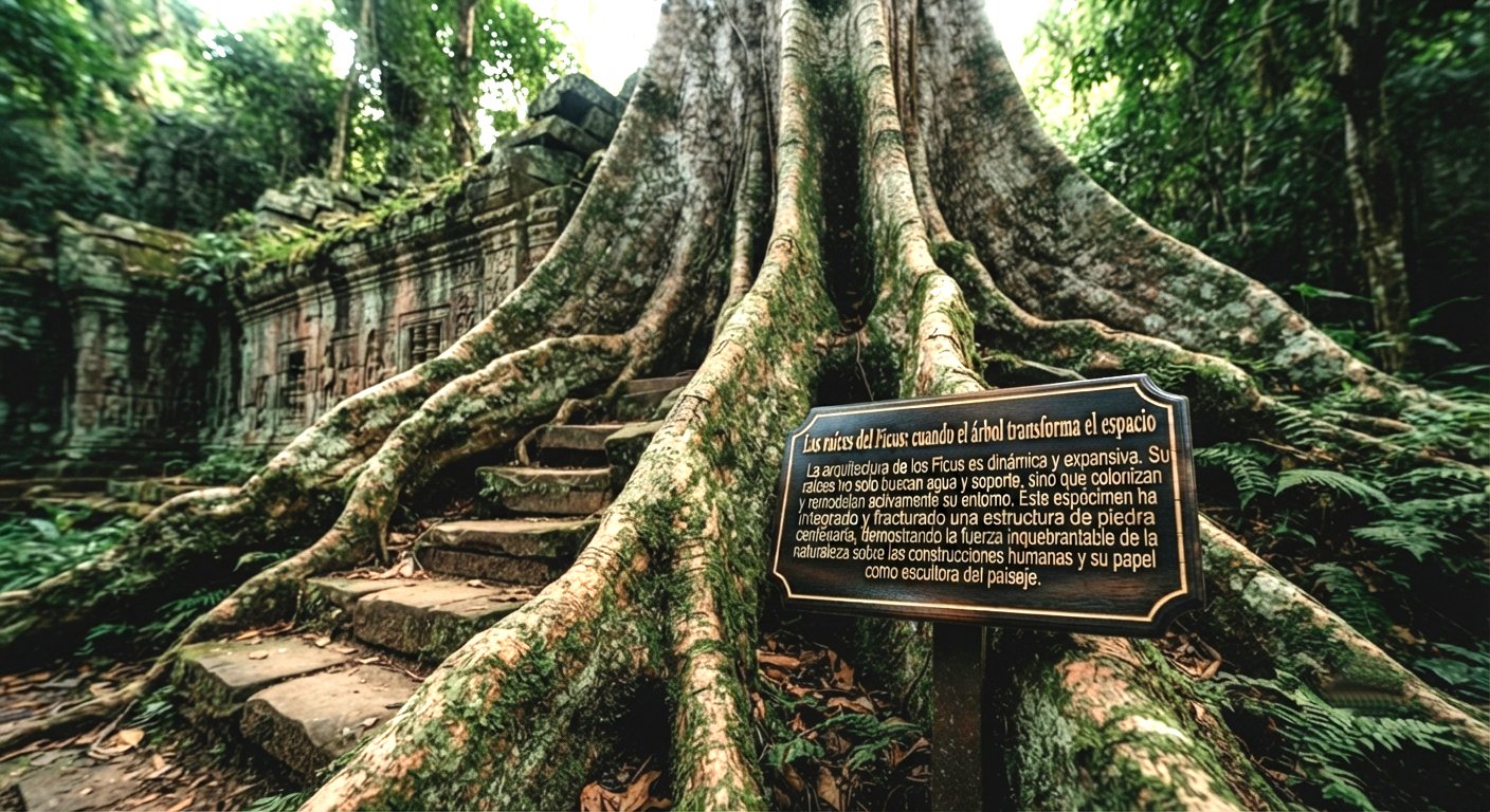  Las raíces del Ficus: cuando el árbol transforma el espacio www.pabloarielcanete.com