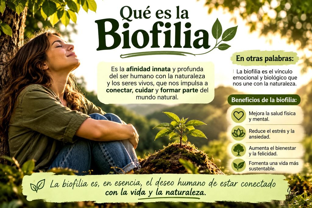 Que es la Biofilia? www.pabloarielcanete.com