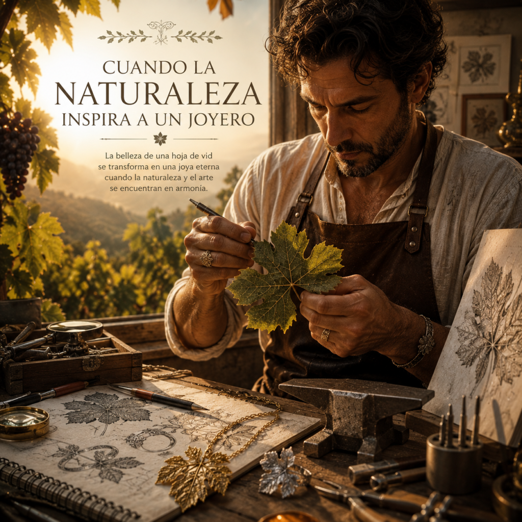 Cuando la naturaleza inspira a un joyero hojas que van mas alla de la emocion www.pabloarielcanete.com