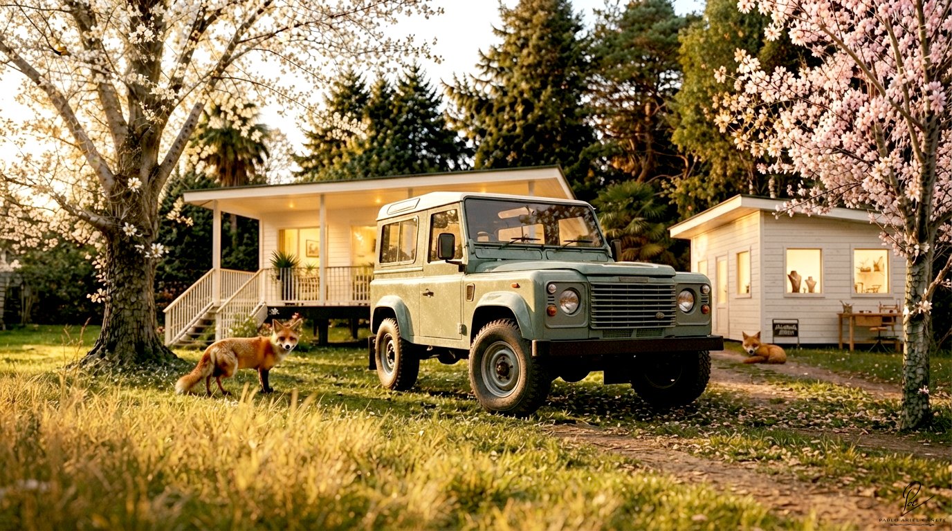 Land Rover Defender La Historia que perpetua lo imperesedero, Espiritu aventurero, explorador... www.pabloarielcanete.com